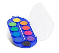 Palette d'aquarelle 10 couleurs Ø 44 mm