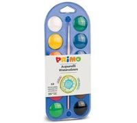 Palette d'aquarelle 12 couleurs Ø 30 mm - Primo Multicolore G