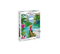 Palette d'artiste - Lagon