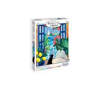 Palette d'artiste - le chat a la fenetre