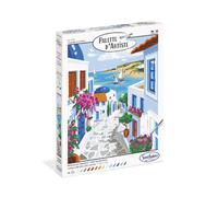 Palette d'artiste - voyage en grèce