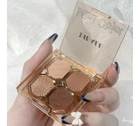 Palette de 4 ombres à paupières mates pour un éclat longue durée (#06)