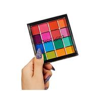 Palette de beauté 16 couleurs palette à paupières colorées ombres colorées paillonneuses glithighter himmer maquillage pigment pigment mate ombre tachete palette Palette de fard à paupière (Size : Fr