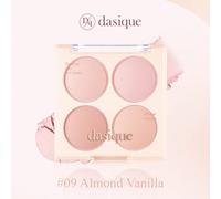 Palette de blush mat 4 couleurs Dasique, haute pigmentation, longue tenue, légère, éclat naturel, formule vegan, maquillage de marque, cadeau de Noël, essentiel pour les vacances, mariage, vacances, S