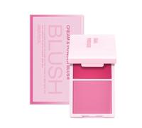 Palette de blush multi-usage 2 en 1 crème et poudre pour maquillage quotidien, accessoires cosmétiques essentiels, couleur naturelle
