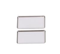 Palette de boîte voyage en aluminium ; Ensembles peinture aquarelle 0,5 ml/1 ml/2 ml for un usage artistique professionnel Pour Diy(2pcs 2652mm)