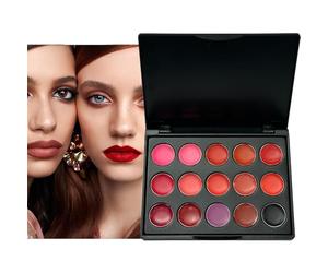 Palette de brillance à lèvres, palette de rouge à lèvres,Palette de couleurs de lèvres durable hydratante | Lédis à lèvres léger, construit et mélangeable, nourrissant pour les rencontres, voyage d'af