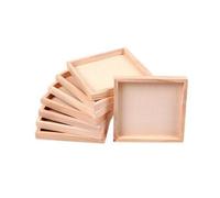 Palette De Construction De Peinture À Six Côtés, Plateau En Bois, Support De Fond, Jouets Éducatifs Précoces Pour Enfants, Cadeau