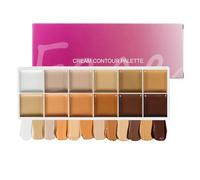 Palette de contour | 12 ombres crème | Kit de maquillage de sculpture du visage | Palette de surbrillance et de contour professionnels pour les mariages Parties promélleurs de voyage