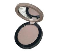 Palette de contour de maquillage - Poudre pressée ton froid, de nez mate, bronzant ultra fin et léger, kit de beauté professionnel, petit étui gris avec miroir estompeur pour peaux claires et