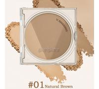 Palette de contour Peripera V Shading K-Beauty, palette de poudre mate de contour, ratio 1:2:1, texture lisse et veloutée, affinement du visage et du nez, dégradé naturel, palette de contour bronzant,
