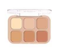 Palette de contours, palette de concendant de maquillage, maquillage de soirée, un ton pratique et adapté aux voyages, délicat et naturel, 12x8x3 pour les fêtes Night Out shopping quotidien datant