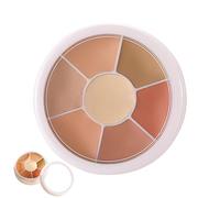 Palette de Correcteur Crème | Palette Maquillage Crème Visage Multifonction, Surligneur Crème, Anti-Cernes, Contour et Camouflage, Texture Lisse et Modulable, Résiste à l'Humidité et à la Transpiratio