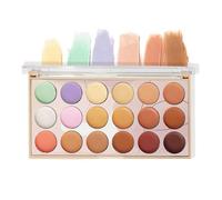 Palette de correcteur de couleur, multi-usages, 18 couleurs, crème de maquillage correctrice et dissimulante, palette de correcteur de contour pour cernes, imperfections