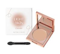 Palette de correcteur de l'œil d'argile coloré - Sous le correcteur de surbrillage des yeux avec pinceau, maquillage de fond de teint imperméable pour les cercles sombres, les poches, les imperfection