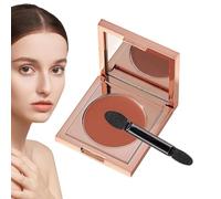 Palette de correcteur de l'œil d'argile coloré - Sous le correcteur de surbrillage des yeux avec pinceau, maquillage de fond de teint imperméable pour les cercles sombres, les poches, les imperfection