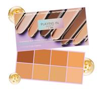 Palette de correcteurs crème - 8 couleurs - Matifiante et imperméable - Couverture hydratante pour les rougeurs et les imperfections - Parfait pour les femmes, les filles, les peaux matures et sèches