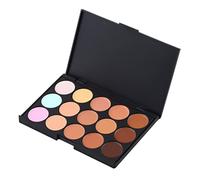 Palette de correcteurs professionnelle, ensemble cosmétique de contour camouflage 15 couleurs pour les yeux et le visage, kit maquillage surligneur contour, pour la maison