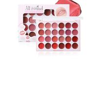 Palette de couleurs pour les lèvres - 12 g, ensemble de crème cosmétique vingt-quatre nuances, maquillage de beauté hydratant et durable, collection de mélange de pigments compacte et adaptée aux