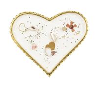 Palette de Couleurs pour Ongles | Plateau de Mixage pour Maquillage des Ongles,Plateau Résin Bord Or Élégant pour Pratique Manucure à Domicile Institut Beauté Salon Femmes