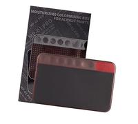 Palette de couleurs professionnelle, conteneur d'humidité, bols de mélange de couleurs pour modélisme et loisirs créatifs, avec peintures à base d'eau, bols de mélange professionnels avec fonction