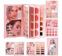Palette De De À Tenue Longue Perle Mat | Fard À Joues Et Poudre D'À Paupières Pour Les Trajets Quotidiens Les Rendez-Vous L'École Les s Les Fêtes Les