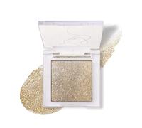 Palette de Fard à Paupière Pailletés, Ombre à Paupières et Surligneur Crème Argentée Imperméable et Durable, Texture Fine Perlée, Maquillage des Yeux Métallisé, Maquillage pour Femmes et Filles - 08
