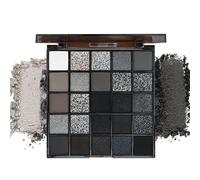 Palette de fard à paupières noire palette mate matelle non respiratoire maquillage professionnel palette fumée paillette à paupières kit dramatique maquillage de maquillage à paupières cool ombr