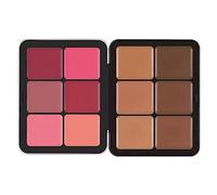 Palette de fards à joues crème,Palette de modelage camouflage facial - Crème de contour correctrice, palette de maquillage imperméable pour les femmes, maquillage à couverture complète pour Teksome