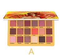 Palette De Fards À Paupières 18 Couleurs Eva, Palette De Fards À Paupières, Mat, Scintillant, Étanche, Longue Durée, Maquillage, Cosmétiques