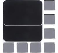 Palette de Fards à Paupières As 2 Ensembles Vide Magnétique | Boîte Noire Mate, Format Léger à Grosse Capacité, pour Voyage et Présentation, pour Épouse ou Petite Amie
