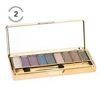 Palette De Fards À Paupières Étanches À 9 Couleurs, Pour Un Usage Professionnel, Effet Paillette, Scintillant Comme Un Diamant, Produit Cosmétique Avec Pinceau,