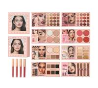 Palette de fards à paupières Kit 8 Pages Enlumineur Blush Contour Gloss