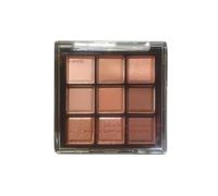 Palette de fards à paupières longue tenue 3 pièces avec technologie de mélange homogène - Ensemble de maquillage résistant aux plis pendant plus de 12 heures, couleurs de peau végétaliennes de jour co