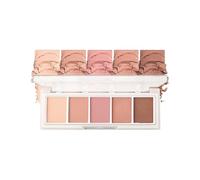 Palette de Fards à Paupières, Mat 5 Couleurs Nude Pink Longue Durée | Ombre a Paupiere Imperméable, Formule Veloutée, Maquillage des Yeux Portable, Parfait pour les Femmes