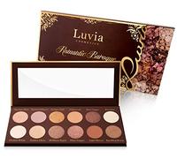 Palette de fards à paupières mats, scintillants, nudes - Maquillage baroque romantique - Avec 12 couleurs nude romantiques et or rose - Palette de fards à paupières professionnelle végétalienne