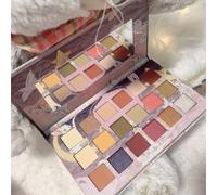 Palette De Fards À Paupières Nacrés, 8/18 Couleurs, Mat, Scintillant, Couleur Citrouille, Terre, Maquillage, Beauté, Tslm1