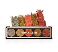 Palette de fards à paupières pailletés Profusion Cosmetics - 5 teintes Topaz Gems