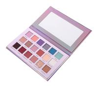 Palette de Fards à Paupières Portable 15 Couleurs en Plastique | Pigmentation Élevée, Maquillage Léger, Format Pratique, pour Fille, Compact Cosmétique, Usage Quotidien