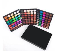 Palette de fards à paupières professionnelle coffret cadeau maquillage tout-en-un 120 couleurs avec design 3 couches facile kit crémeux veloutés doux lisses hautement pigmentés long tenue shimmer mat