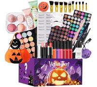 Palette de fards à paupières professionnels, kit de maquillage fond de teint, pinceaux de maquillage, maquillage professionnel, kit de maquillage complet, mascara de haute qualité pour femmes et