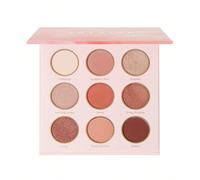 Palette de fards à paupières Rose Code 9 couleurs, scintillants, métallisés, mats, paillettes roses brillantes, ultra pigmentées, douces et mélangeables, style , cadeaux de Noël et d'hiver du Nous aim