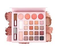 Palette de fards à paupières - Un kit de maquillage 24 nuances nacrées et mates | Nuances discrètes et chatoyantes faciles à appliquer pour un usage quotidien ou professionnel