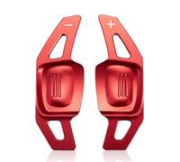 palette de levier de vitesse Palettes Changement Vitesse Compatible Avec VW Pour 2017-2018 Pour Tharu 2017-2020 Pour Atlas 2018-2020 Extension Levier Palettes Volant Voiture(Red)