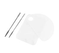 Palette de Manucure en Acrylique Blanc, Plaque Lisse pour Nail Art | Photo Props et Présentation D’œuvres Finies, Surface Facile à Nettoyer, Usage Maquillage