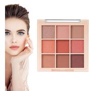 Palette de maquillage de fard à paupières - Palette de fards à paupières scintillants et chatoyants, MichBar, durable, créatif, coffret cadeau de maquillage pour femme
