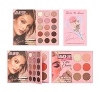 Palette De Maquillage | Kit de Maquillage Blush Style Livre 21 Couleurs,Palette de Visage Complet - Pour Femmes, Filles et Passionnées, Usage Quotidien, Mariage, Fête et