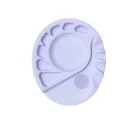 Palette de maquillage multifonction en silicone pour mélanger les couleurs et nettoyer facilement pour les artistes professionnels et un usage quotidien Palette de maquillage en silicone