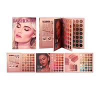 Palette de maquillage - Palette de fards à paupières et de blush polyvalents, imperméables et, pour femmes matures, mariage, bal, bureau, fête, quotidien