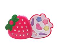 Palette De Maquillage Pour Enfants Filles, Véritable Cosmétique Lavable, Mon Premier Ensemble De Maquillage De Princesse Comprend Des Fards À Paupières, Des Brillants À Lèvres
